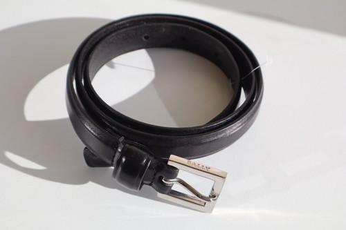 Bally leather belt womens Made in Italia 85 cm S/M New