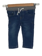 Cat  Jack Boys pull-on Pants casual elastic waist med wash Size 12m