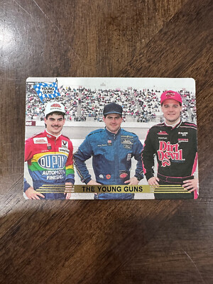 1993 Action Packed - Young Guns #156 Jeff Gordon, Bobby Labonte, Kenny Wallace