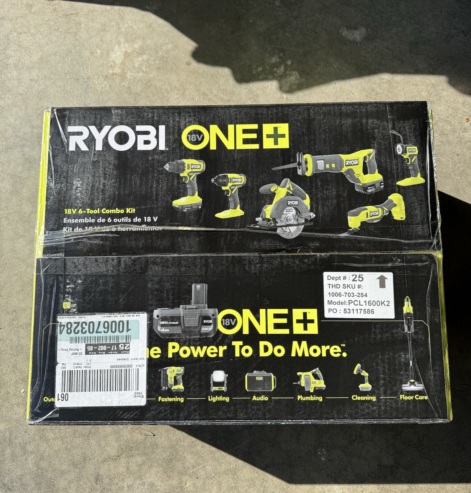 Ryobi ONE+ 18V Cordless 6Tool Combo Set (PCL1600K2) 33287200153 eBay