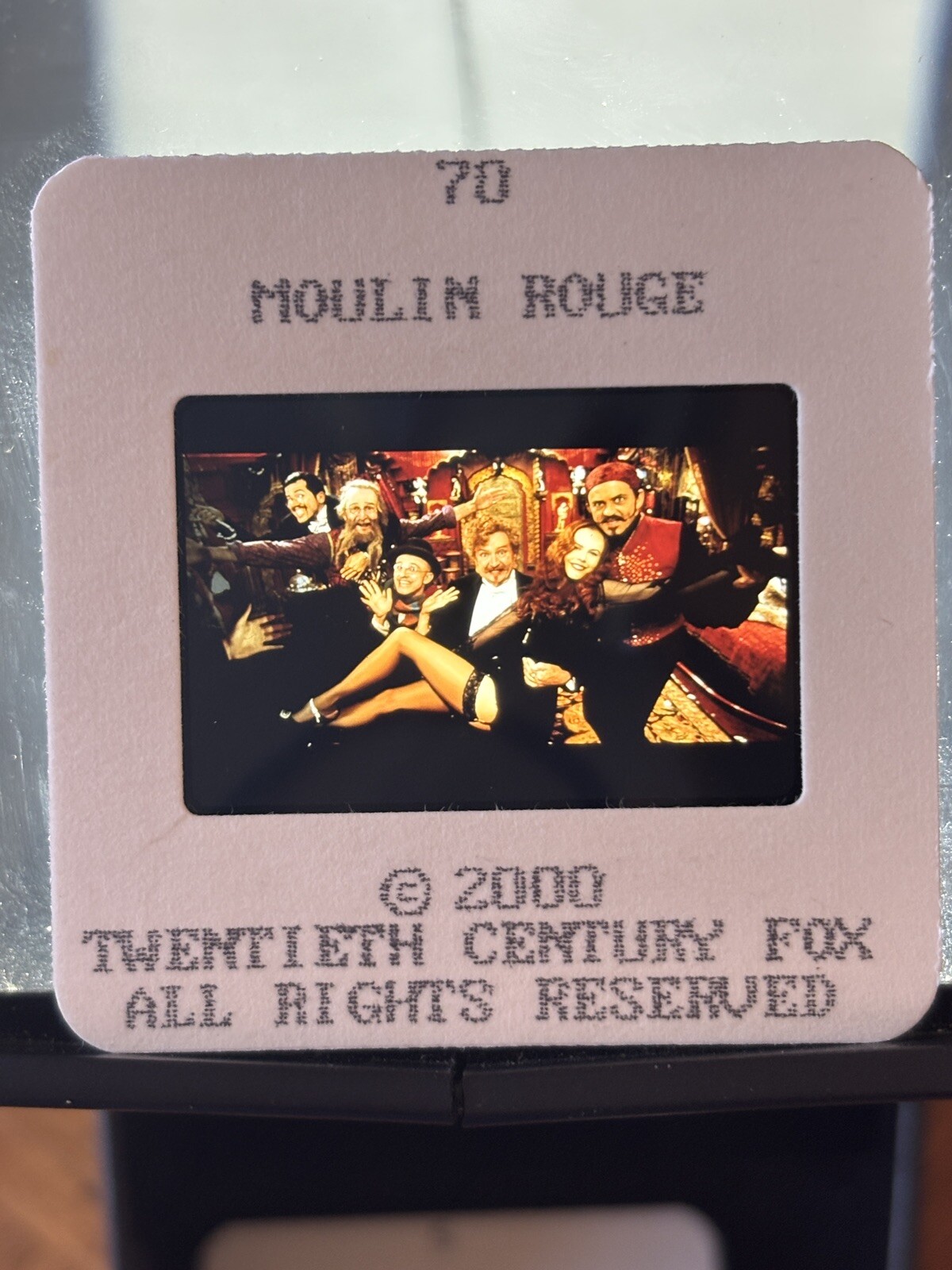 Moulin Rouge Rare ADVANCE Press MOVIE SLIDE  Nicole Kidman #3