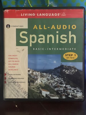 Shelf203 Audiobook~All audio Spanish-basic-intermediate-3cds