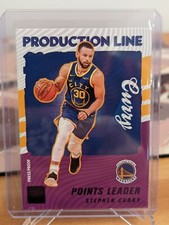 2021-22 Panini NBA Donruss Stephen Curry Production Line Purple Press Proof SSP