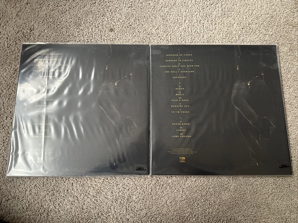 BAD OMENS Finding God Before God Finds Me LP Blackout Edition Vinyl SHIPS FAST - Image 2 of 2