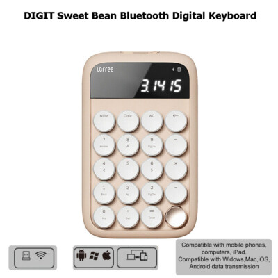 Lofree Bluetooth Digital Keyboard Multi-System Compatible With Smart Calculator