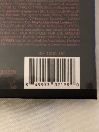 bh Cosmetics Poison Shock Ghost Pepper 9 Color Shadow Palette 12g NIB - Picture 10 of 12