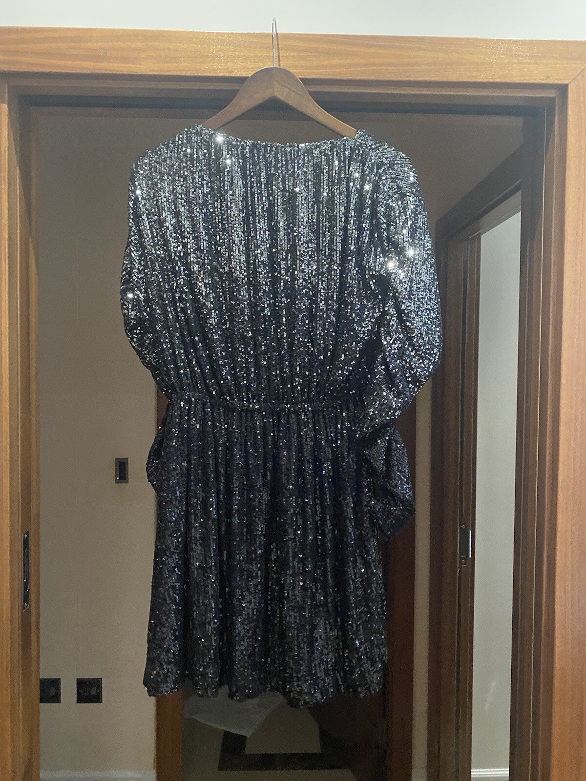 Abito paillettes Saint Laurent taglia 38