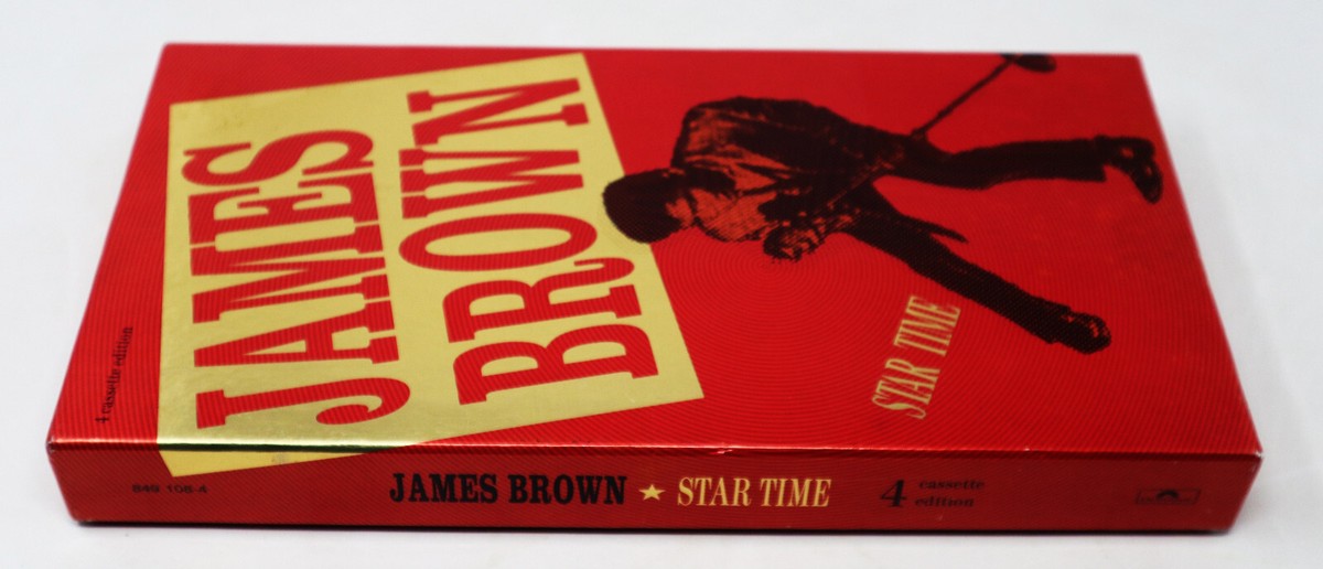 VINTAGE 1991 90s POLYGRAM JAMES BROWN STAR TIME 35TH ANNIVERSARY