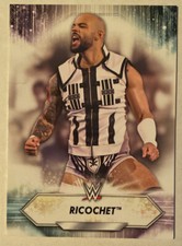 2021 Topps WWE Base Superstar Roster Card #128 Ricochet - Free Shipping