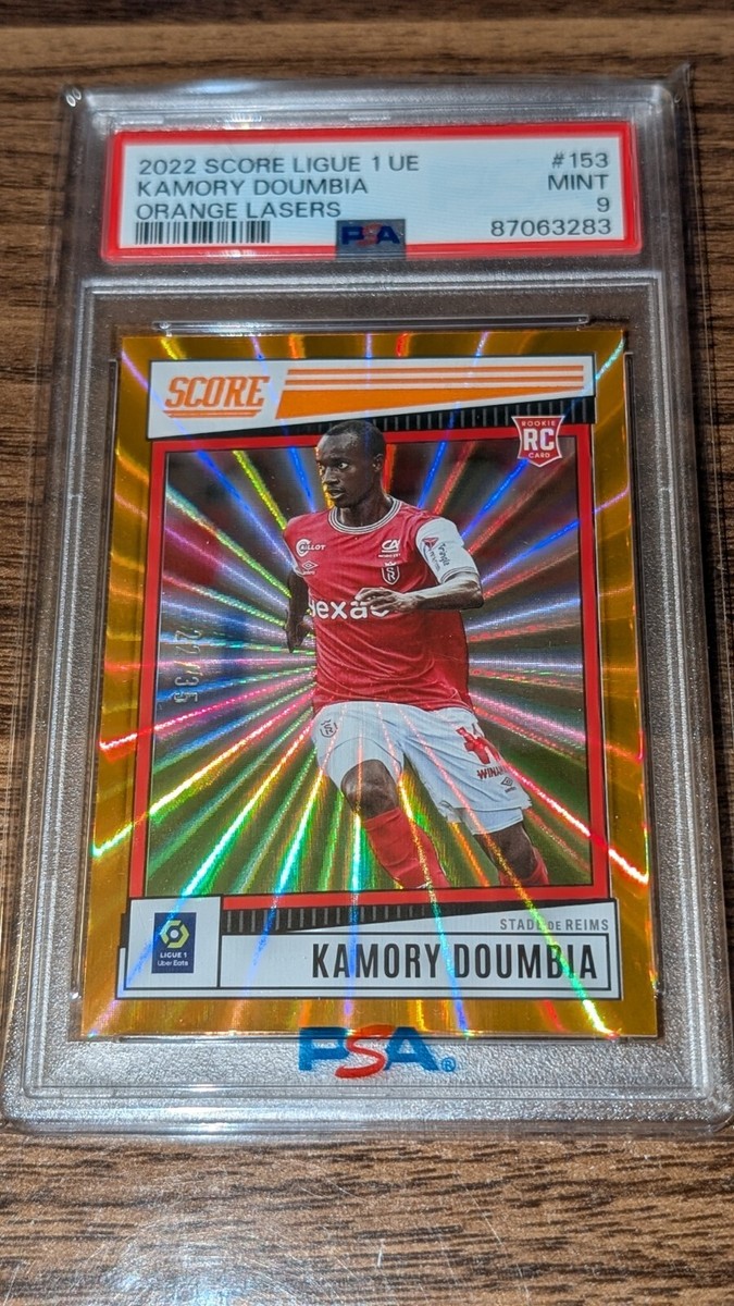 2022-23 Panini Score Ligue 1 Kamory Doumbia Rookie RC Orange