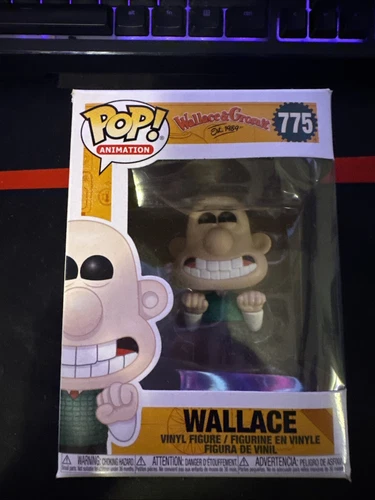 Funko POP! Wallace & Gromit: Wallace 775  DMG BOX