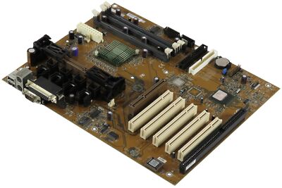 FIC SDII SLOT A 3x SDRAM AMD 751 5x PCI ISA eATX MAINBOARD