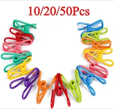 10/20/50 PCS Kitchen Chip Snack Fresh Food Storage Sealing Bag Clips Clamps Grip