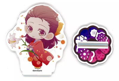 Acrylic stand/acrylic panel Yuriko Nomiya ''Cho no Doku Hana no Kusari Trading