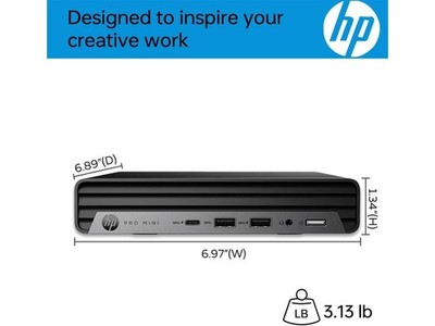 HP ProDesk 400 G9 Mini Desktop Intel Core i5-12500T 16GB RAM 256GB