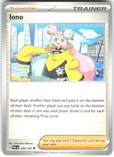 Iono #185 Prices | Pokemon Paldea Evolved | Pokemon Cards