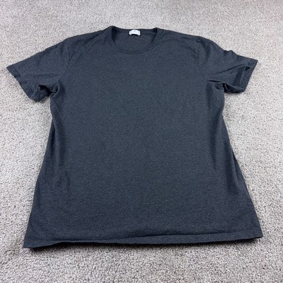 ASKET Shirt Mens Large Gray Tee Short Sleeve Crew Neck Luxury Designer Casual