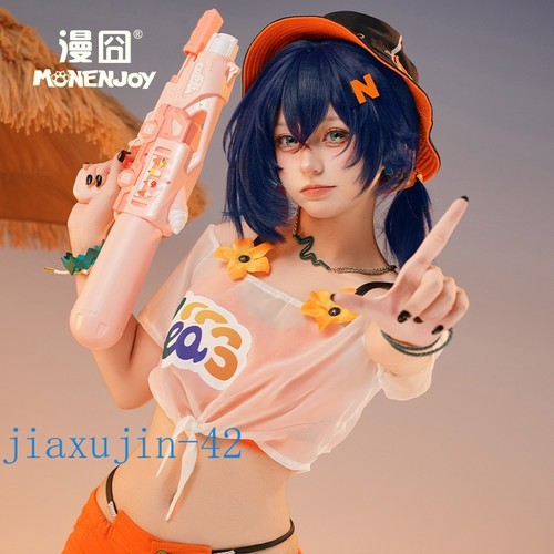 NEU Zenless Zone Zero Cos Belle Sommer Kleidung Bikini Cosplay Spiel Meer Set - Bild 8 von 16
