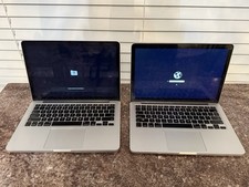 FOR PARTS - 2 Apple MacBook Pro 13" A1502 2.7GHz i5 8GB RAM 128GB SSD