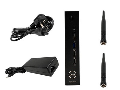 Dell Wyse 5070 Celeron J4105 1.5GHz 4GB PC4 16GB eMMC WiFi AC Adapter PROXMOX