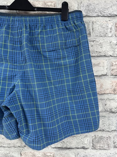 Adidas Men's Herren Bade Check Swimming Shorts - Midnight/Solar Yellow Size XL - Picture 5 of 10