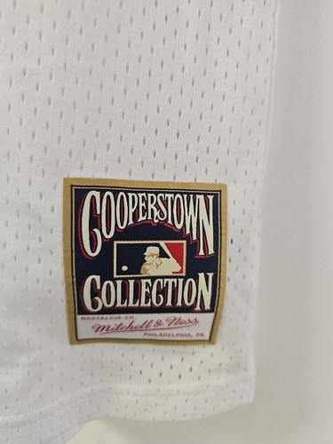 Mitchell & Ness White Chicago Cubs Baseball BP Jersey New Womens Size M - Picture 5 of 7