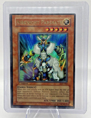 Ultra Rare - 1st Edition Halo - Yugioh LP/MP Airknight Parshath