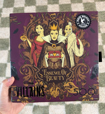Ceaco Disney Villains Essence of Beauty 500-Piece Jigsaw Puzzle w/ Diagram