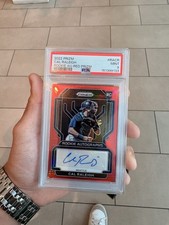 Panini 2022 Prizm Cal Raleigh Rookie Autograph Red Prizm PSA 9 Seattle Mariners