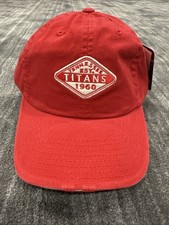 New Red American Needle Tennessee Titans Vintage Established Strapback Hat