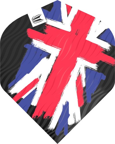 Target Union Jack Flag Pro Ultra No2 Dart Flights - Picture 2 of 3