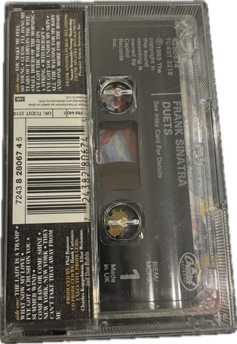 Frank Sinatra Duets Cassette Tape | 1993 Capitol Records Release | Vintage - Picture 4 of 4