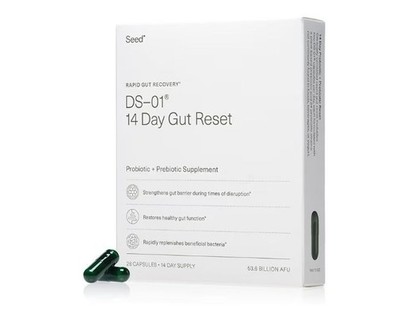 Seed DS-01 Rapid Gut Recovery 14 Day Gut Reset w/ Probiotic Prebiotic Ships FREE
