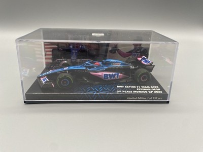 Minichamps F1 1:43 Alpine A523 Esteban Ocon 3rd Place Monaco GP 2023 Lim. Modell