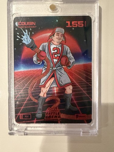 2026 Bo Jackson Battle Arena COUSIN Randy Quaid PG-9 Brawl POWER GLOVE 155 Power