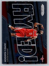 2018-19 Panini Prizm #7 James Harden Get Hyped!