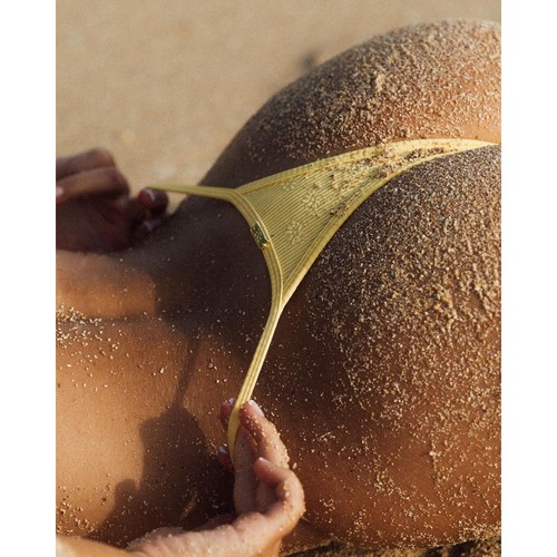 FAE Swim JONES Tanga Bikinihose - Buttercup - minimale Abdeckung - Medium - Bild 6 von 9