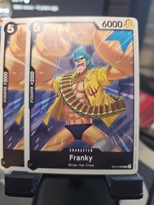 2x Franky OP15-089 Uncommon Adventure on Kami's Island One Piece Near Mint