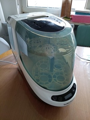 BABY BREZZA Dampfsterilisator Flaschenspüler und Sterilisator mit HEPA-Filter