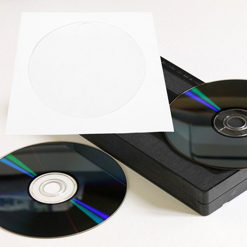 100 Pcs CD -DVD -Papiertüte CD-Aufbewahrungshalter CD-Papiertüte - Photo 6/12