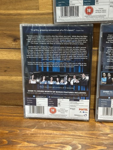 Wentworth Prison DVD Series 1-3 Season One,Two & Three Sealed Brand New - Picture 7 of 12