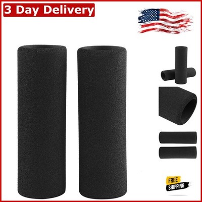 2pcs Grip Puppy Motorcycle Foam Anti-Vibration Comfort Handlebar Grip Cover