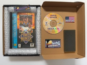 Power Monger Sega CD - NTSC-U/C USA GC CIB with Reg - High Quality Packing