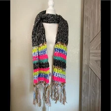 NWT Collection18 Bright multi scarf