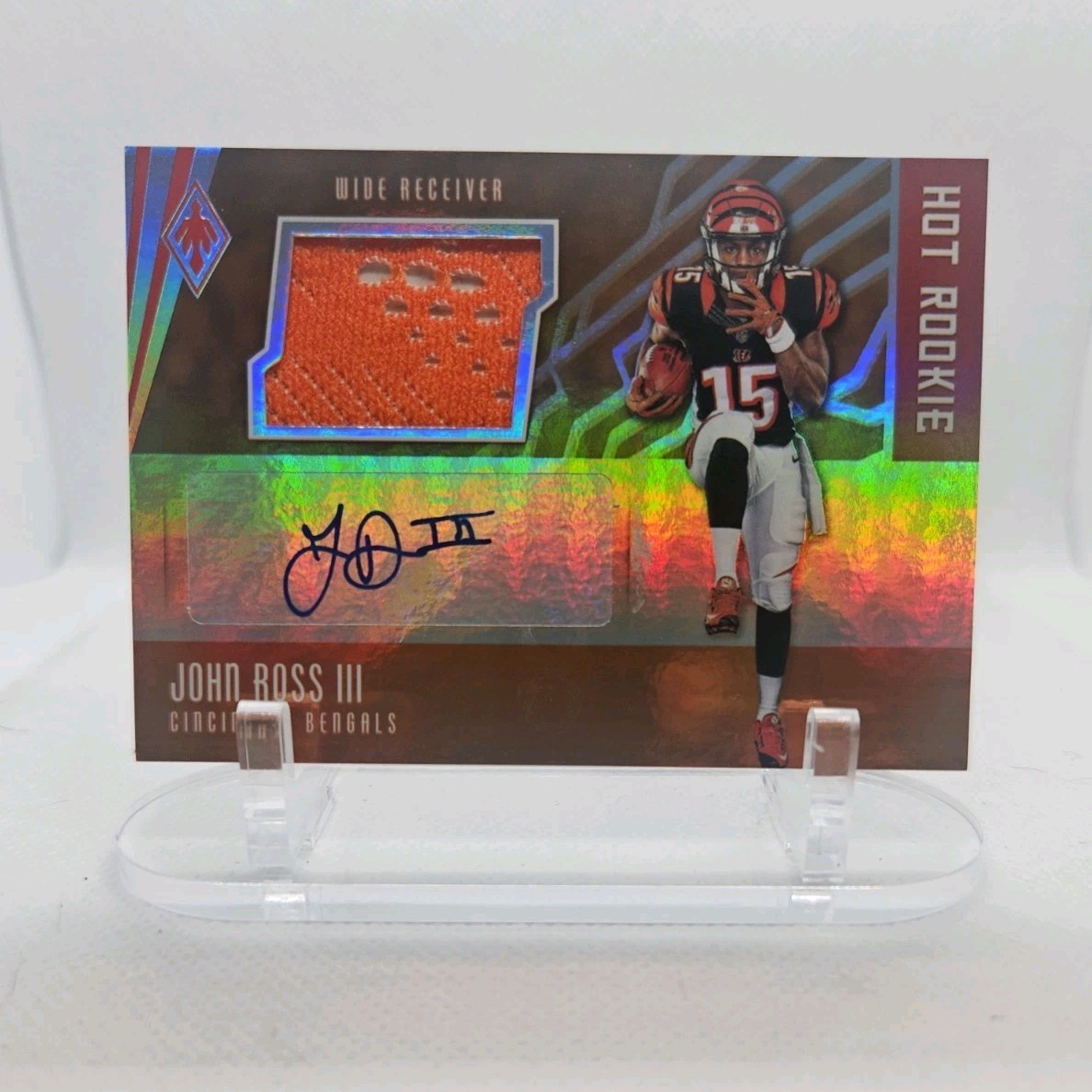 John Ross Panini Phoenix Hot Rookie Material Signature #HRSJRS Gloves