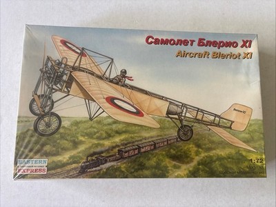 FACTORY SEALED BLERIOT XI AIRCRAFT EASTERN EXPRESS MODEL #72219 1:72 SCALE