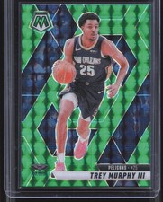 2024-25 Panini Mosaic #68 Trey Murphy III Green Mosaic
