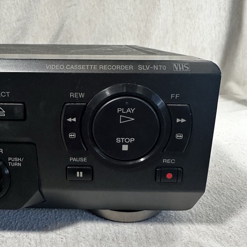 Sony SLV-N70 Hi-Fi Stereo High-Quality VCR Video Cassette Recorder In Black Read - Picture 5 of 10