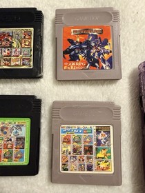 Nintendo Gameboy Color CGB001 Atomic Purple Handheld Console Parts/Repair +Extra