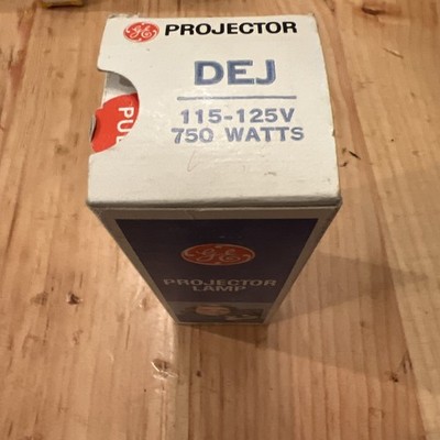 General Electric GE DEJ Projector Lamp 750 W 115-120 V  NOS